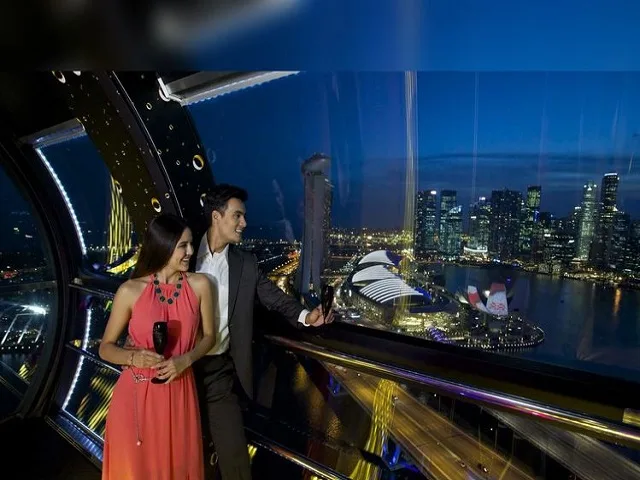 Singapore Flyer Entry Ticket with Time Capsule