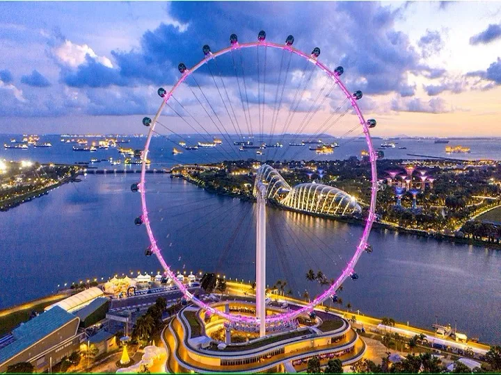 Singapore Flyer Entry Ticket with Time Capsule